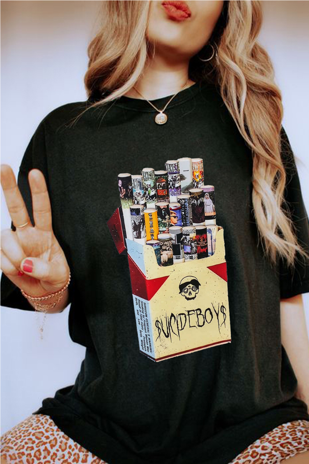 $uicideboy$ Personalized printed short-sleeved T-shirt