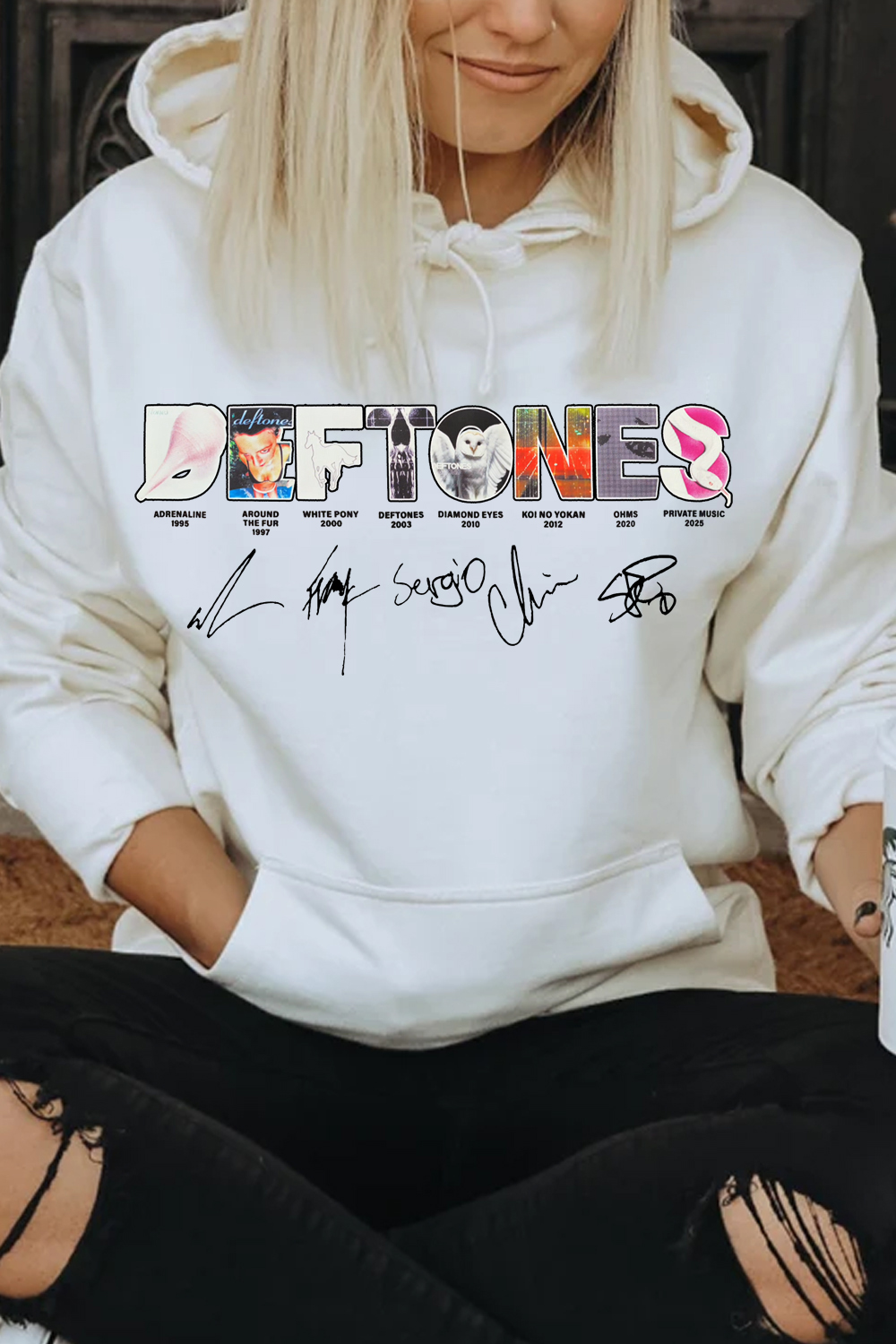 Deftones Album Hoodie For Women🔥