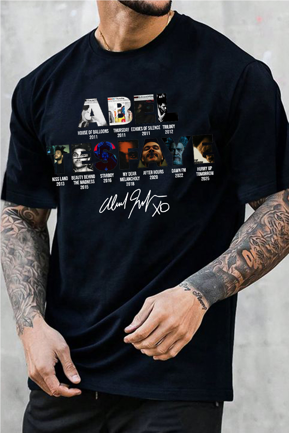 abeltesfaye Theweeknd shirt