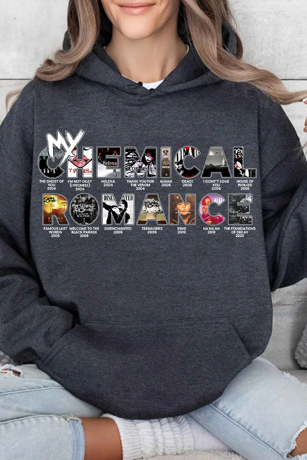 MCR concert 2025 hoodie For women