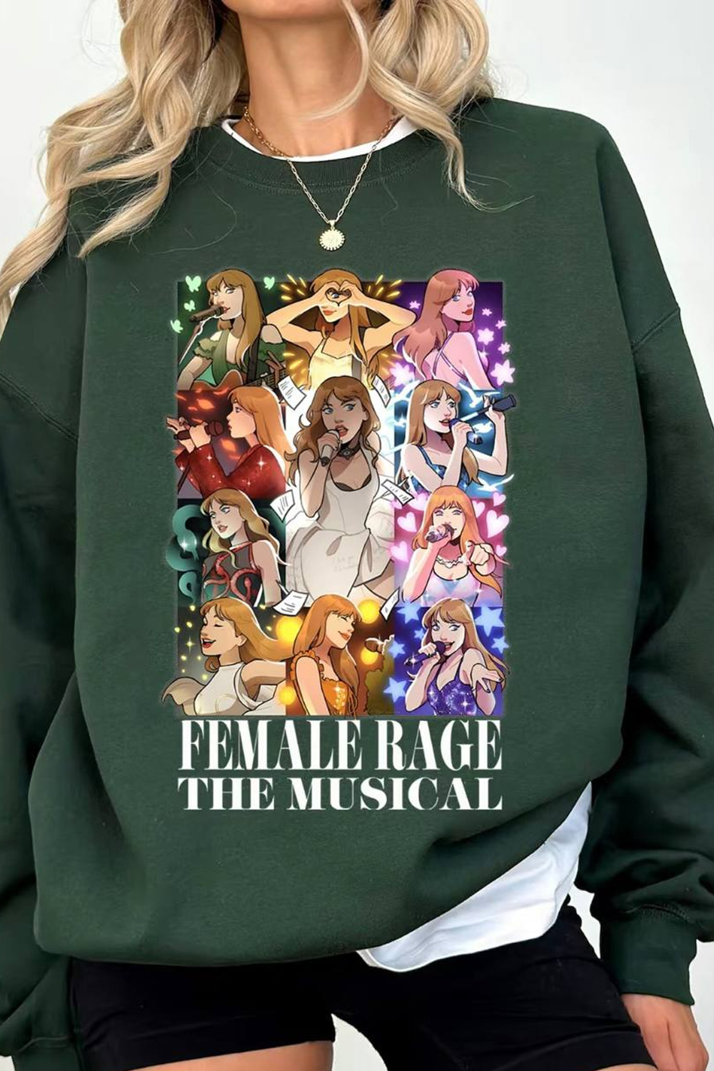 Taylor Casual Crew Neck Sweatshirt