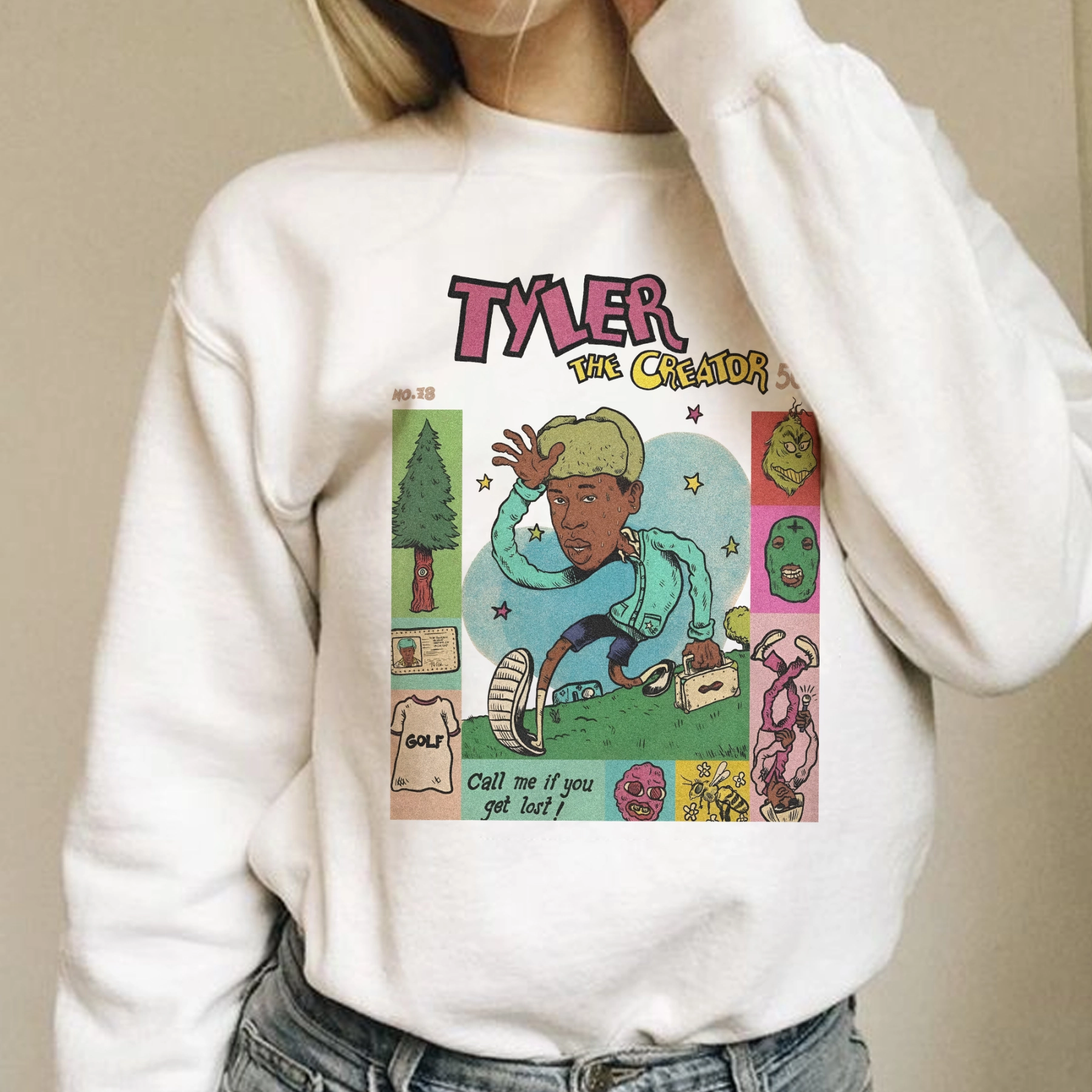 Tyler Albums Version 2 – Sweatshirt - Women