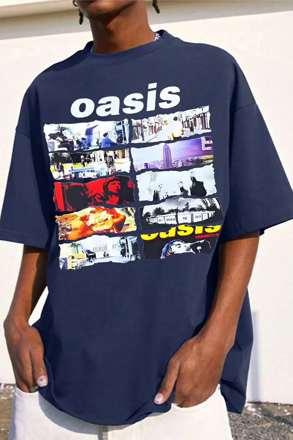 Oasis Unisex T Shirt Definitely Maybe Promo Official Reunion Tour 2025