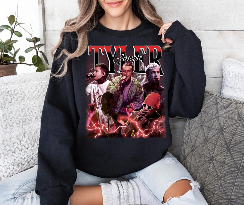 Twenty One Pilots Retro Tyler Joseph SweatShirt
