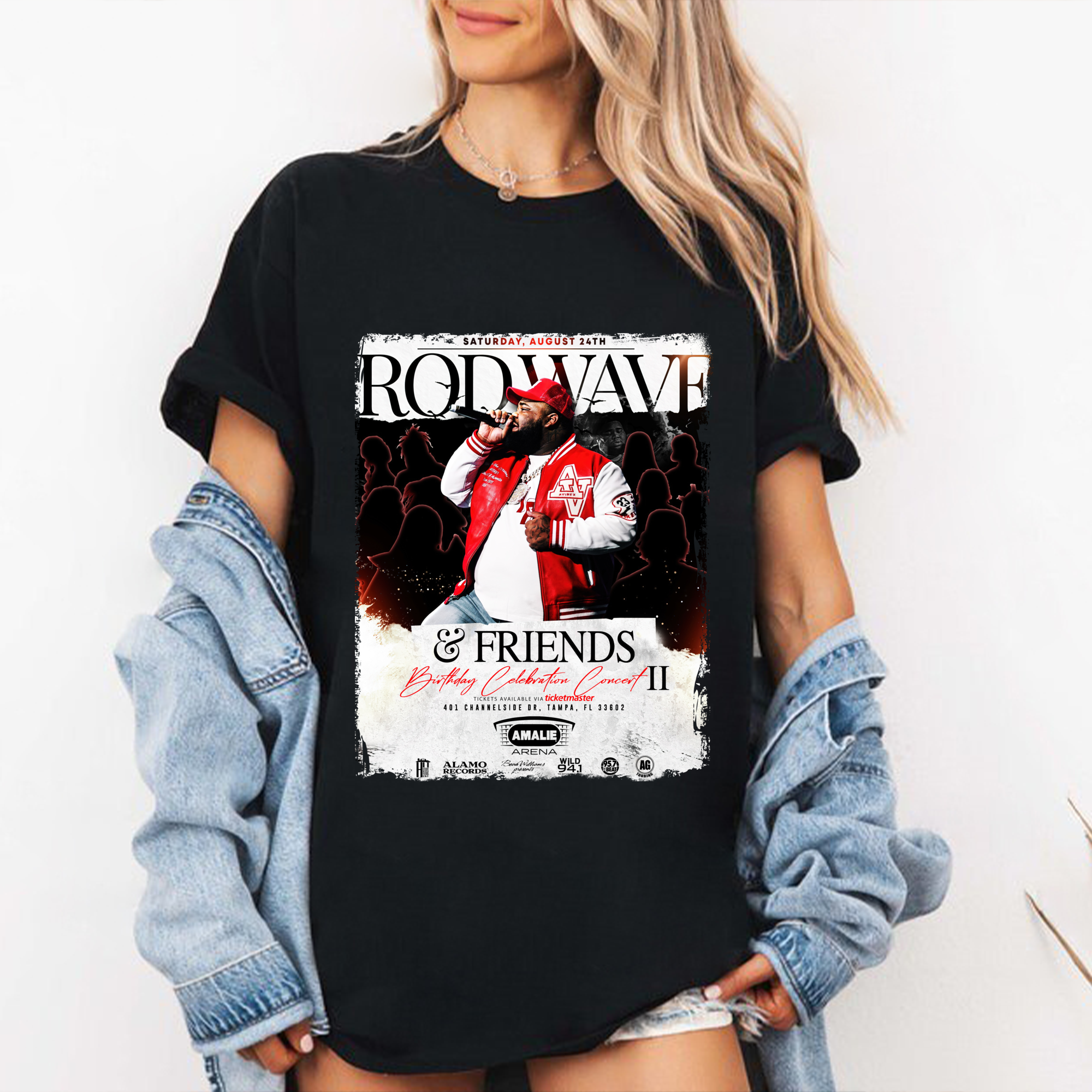 Rod Wave Birthday Bash 2024 Shirt