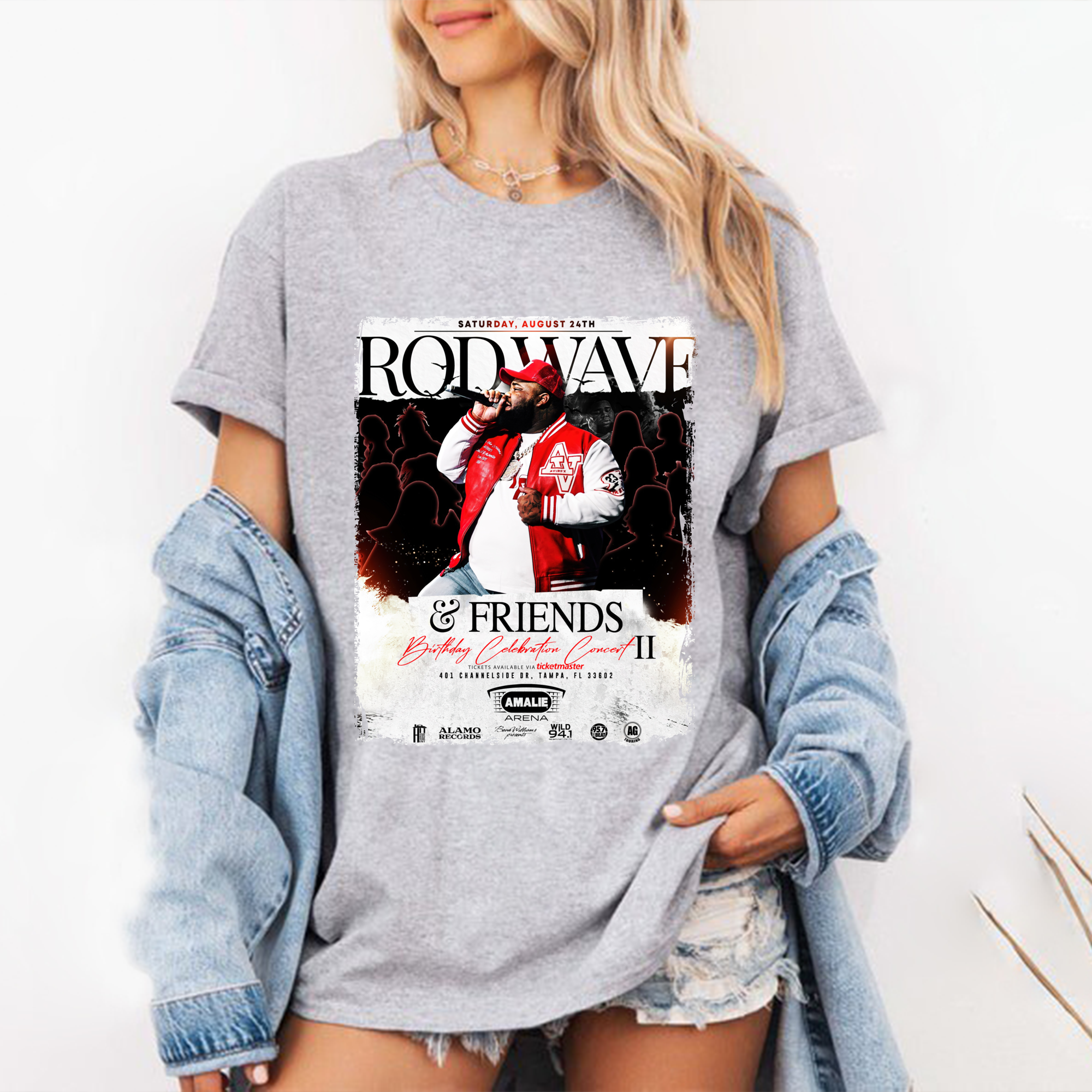 Rod Wave Birthday Bash 2024 Shirt