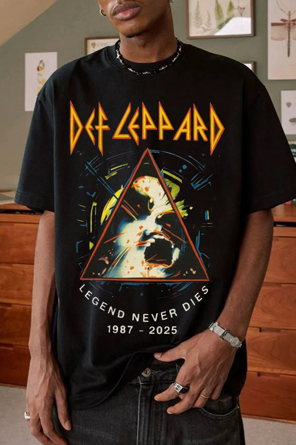 For True Rock Fans – Def Leppard Legacy Tee 🔥