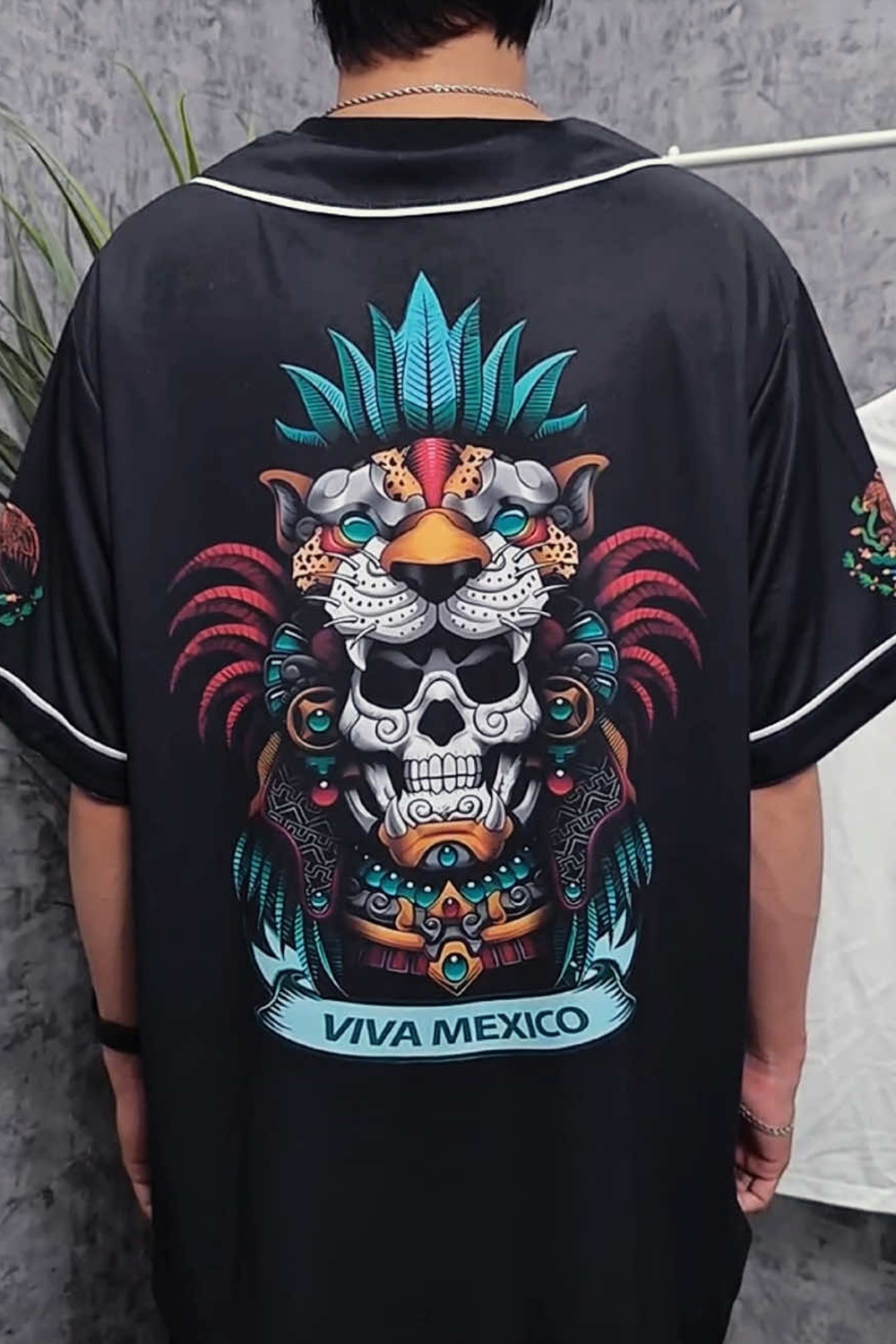 Mexico For Life Baseball Jersey