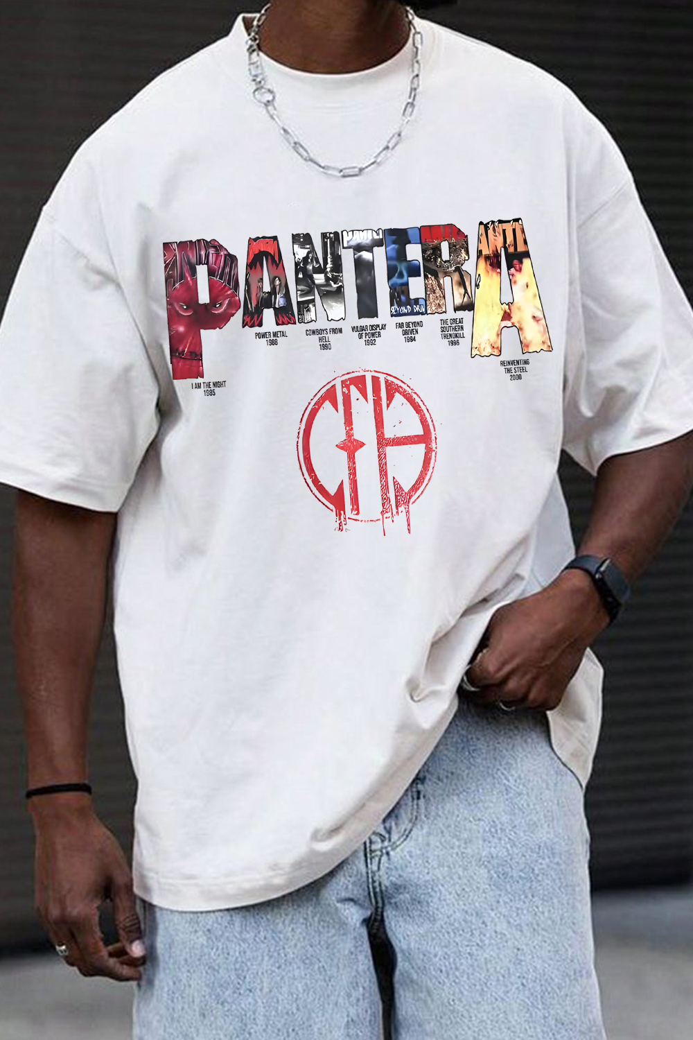 pantera short sleeve men t-shirt