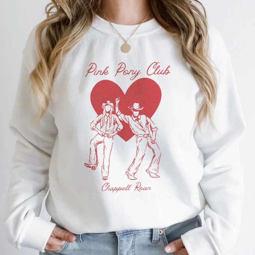 Chappell Roan Pink Pony Club Ver 2 - Sweatshirt