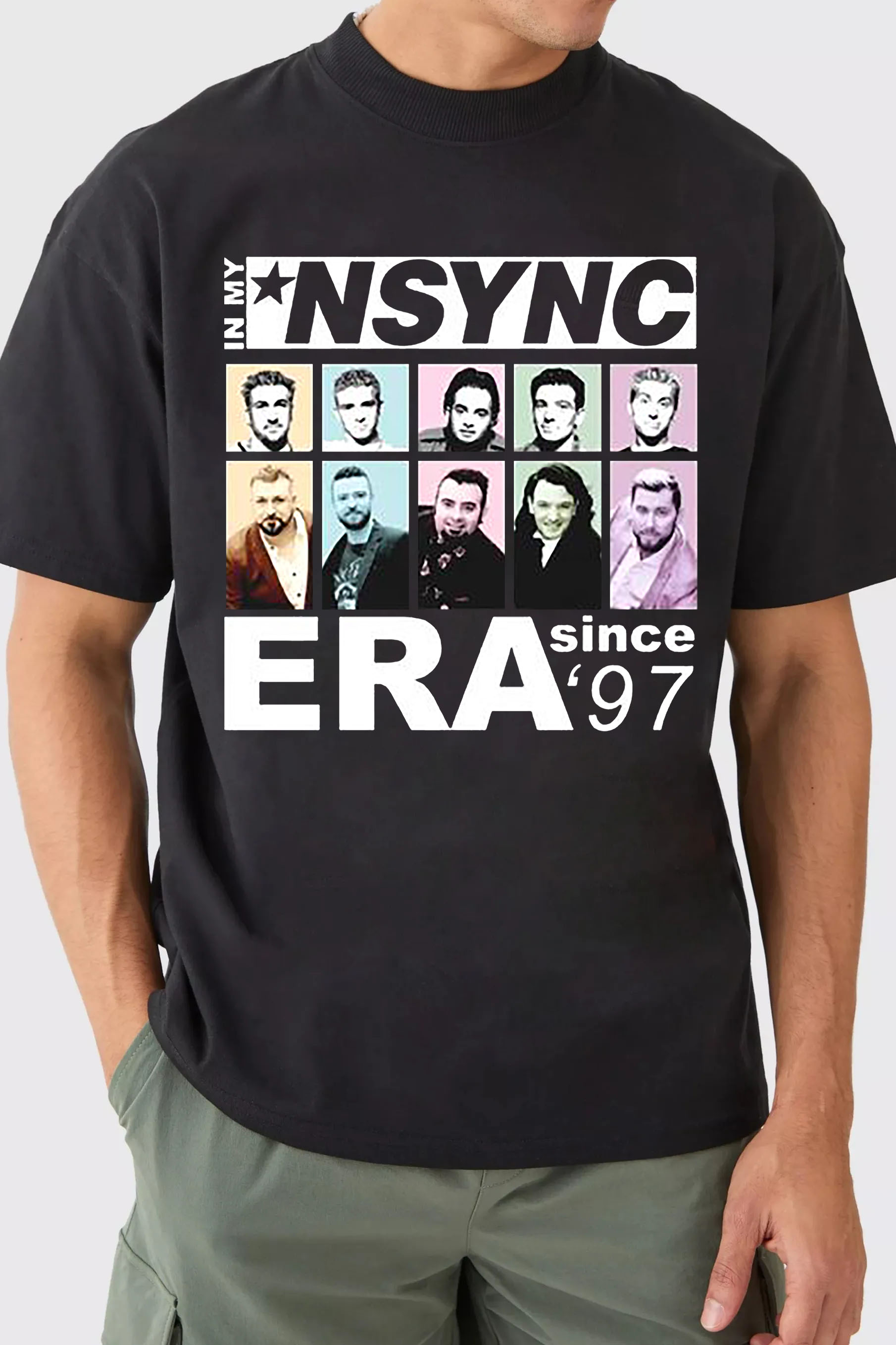 In My NSYNC Era Since 97 Vintage Nsync Men Tee