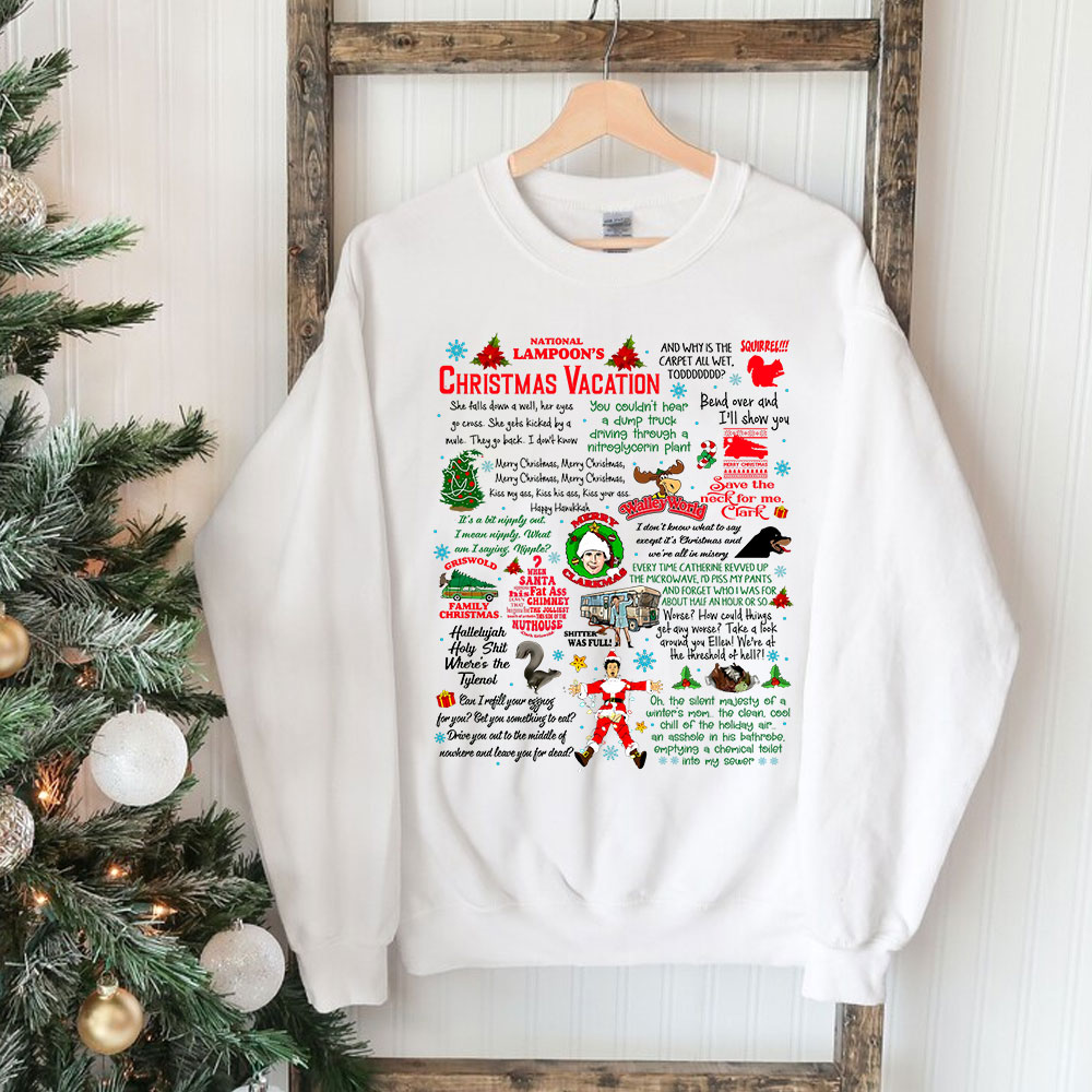Christmas Vacation Rant  National Lampoons Sweatshirt