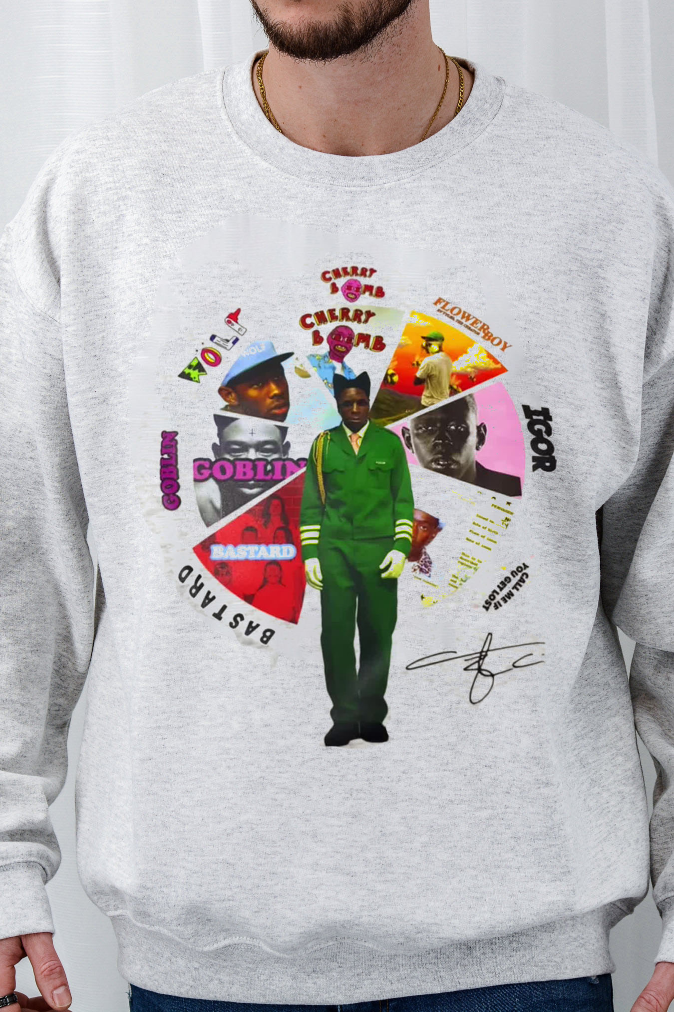 tylerthecreator 4 New Design Sweatshirt For Men