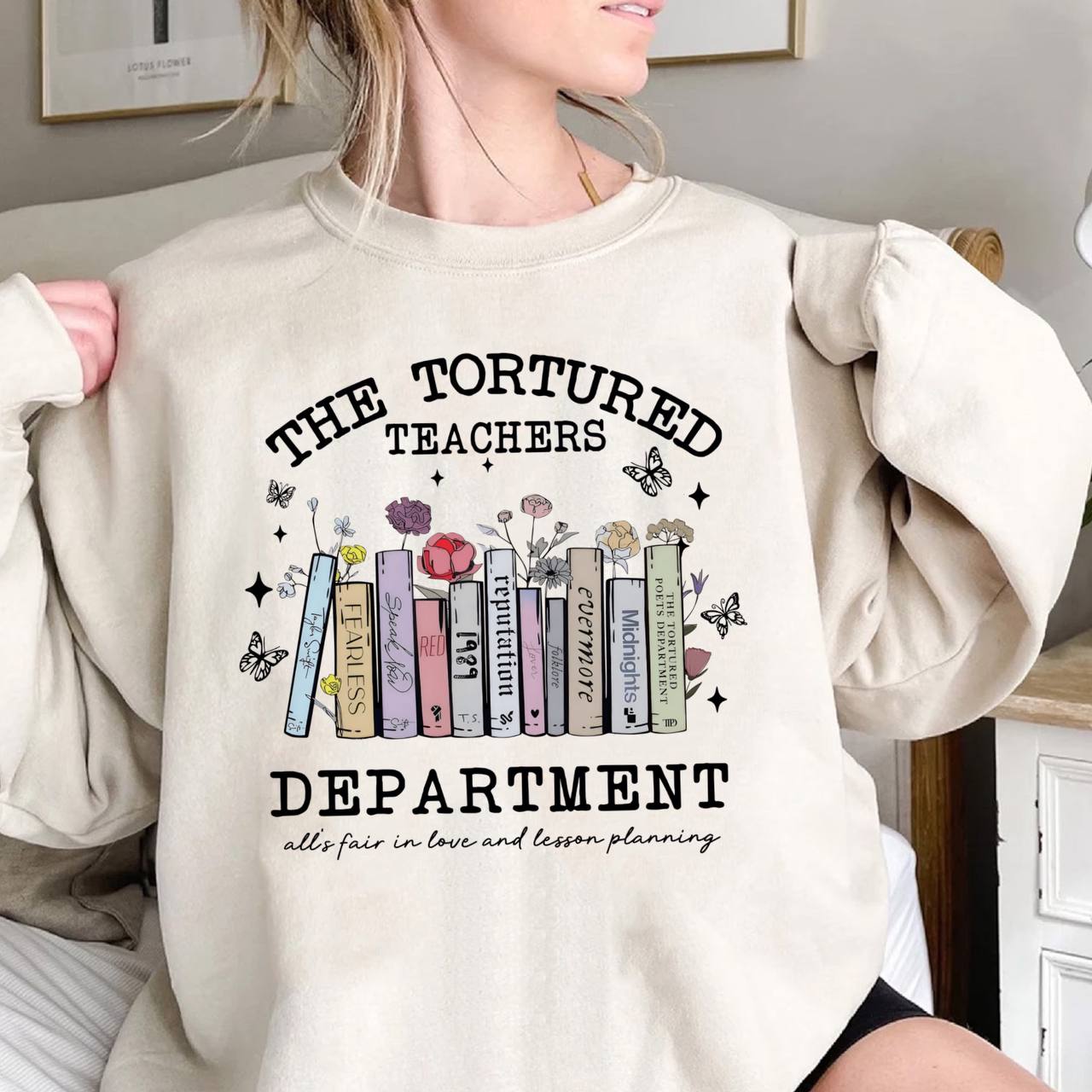 Taylor's Books Era Tour Edition DTF Print SweatShirt