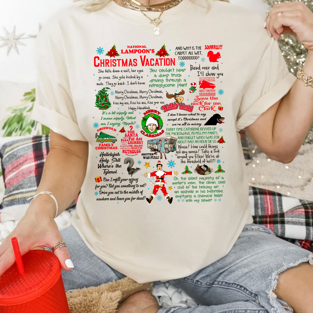 Christmas Vacation Rant National Lampoons T-Shirts