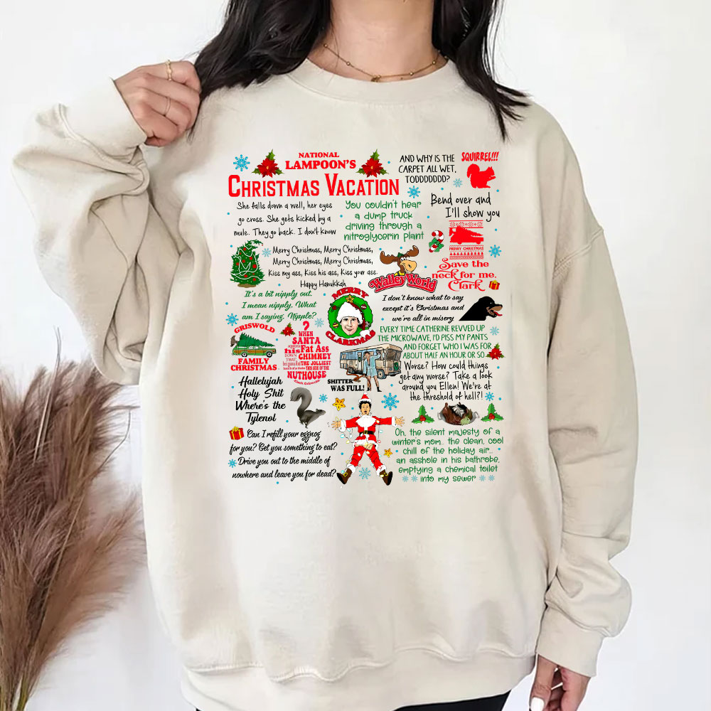 Christmas Vacation Rant  National Lampoons Sweatshirt
