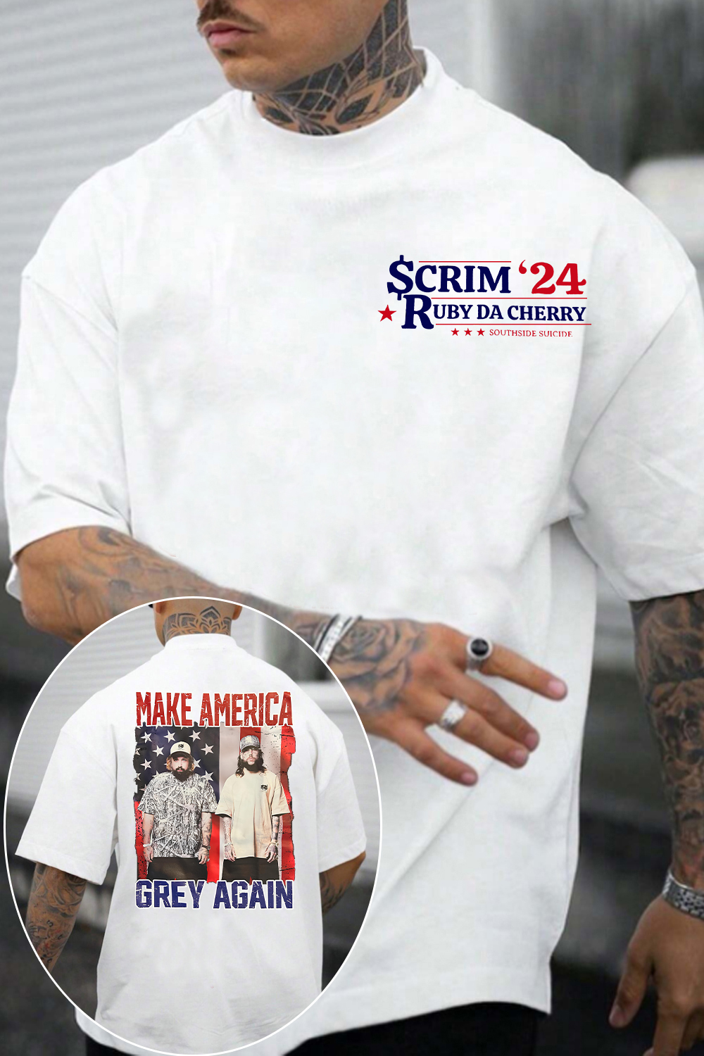 Uicideboy Tee For men