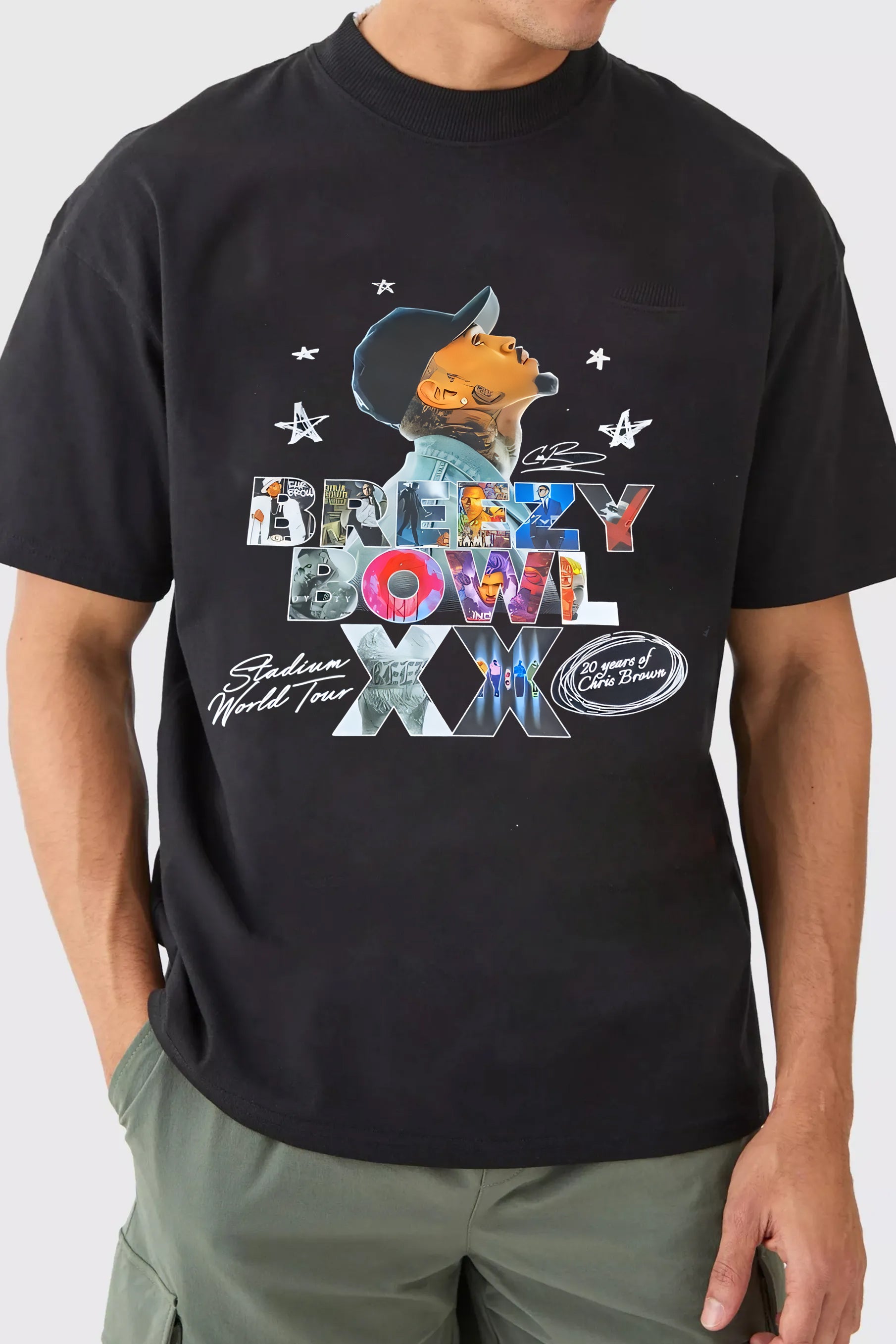 Breezy  Chrisbrown Special in 20th Anniversary T-shirts