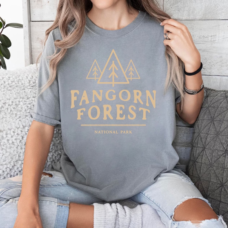 Fangorn Forest National Park LOTR  Tee For Women