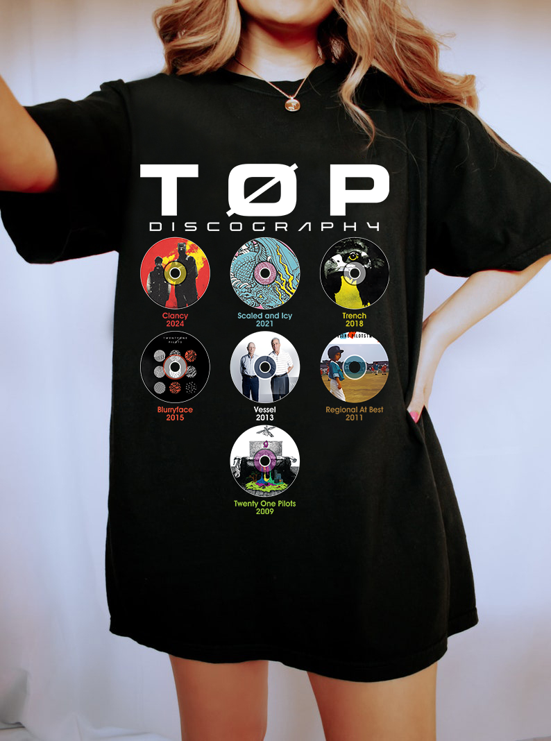 Twenty One Pilots Discography Shirt
