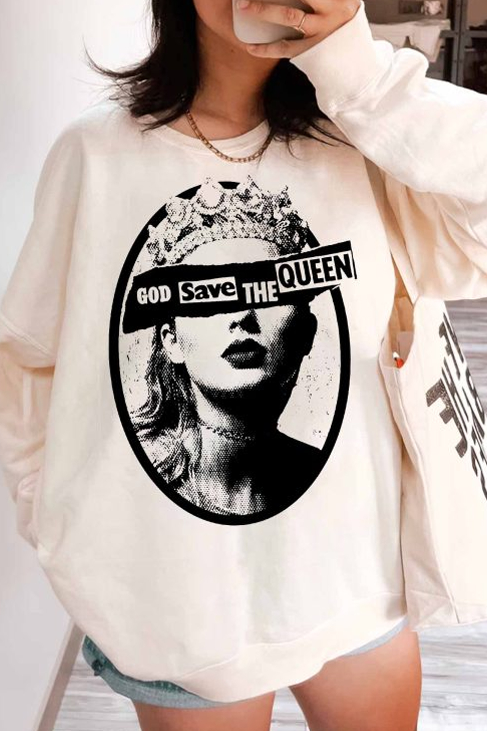 God Save The Queen Crewneck