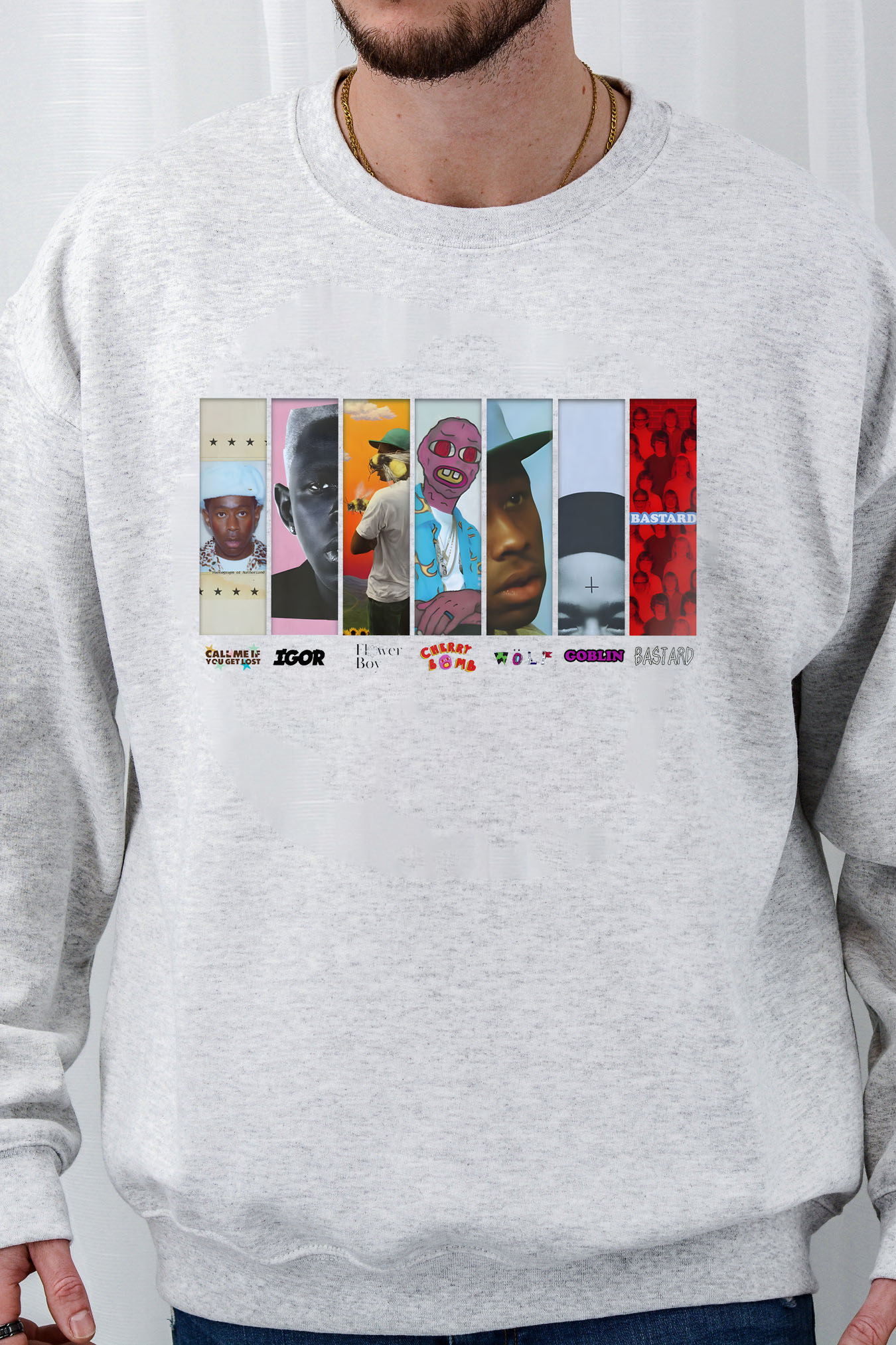 Tyler Albums Version 6 Men Sweatshirt