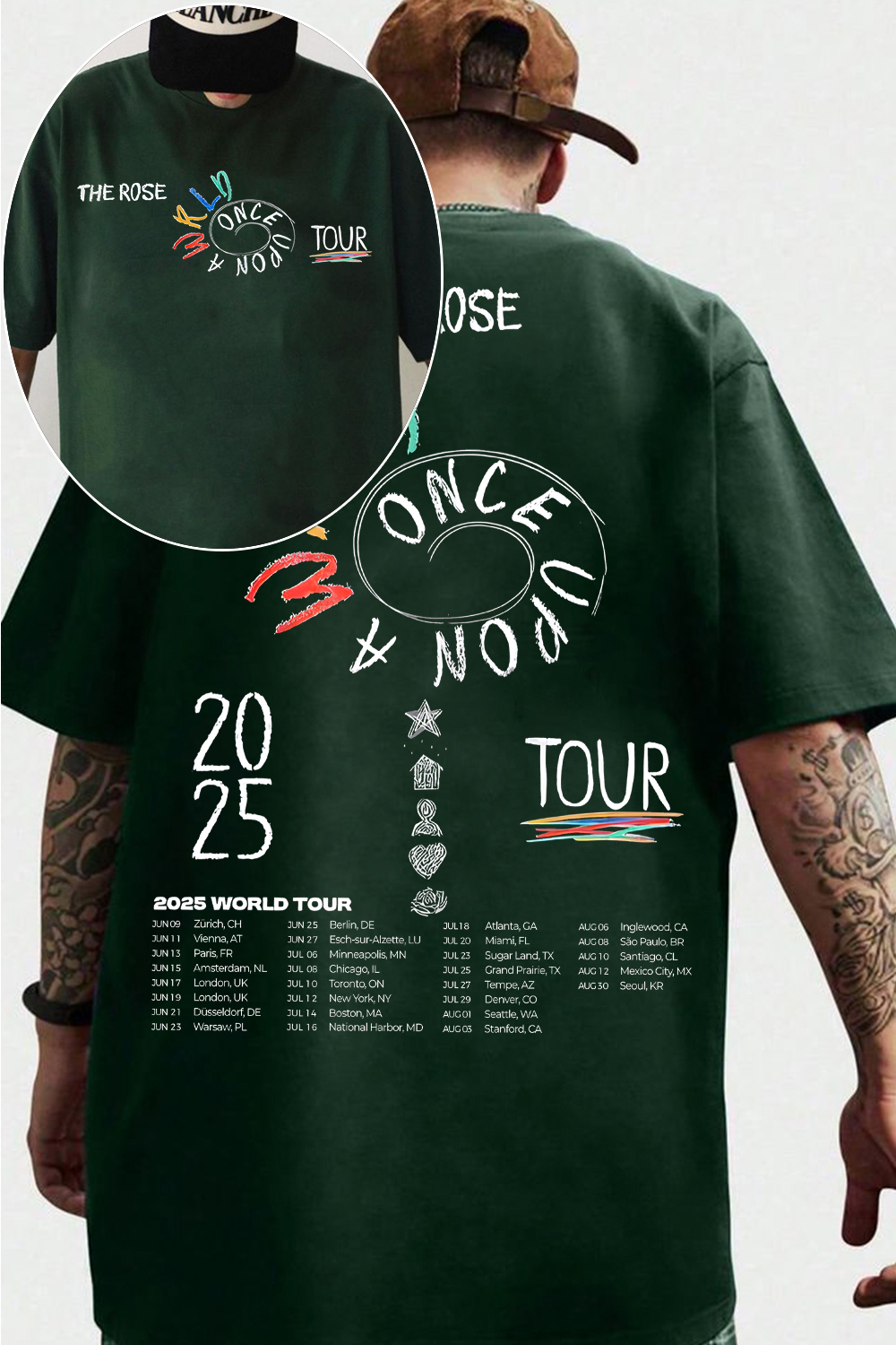 The Rose Band  shirt