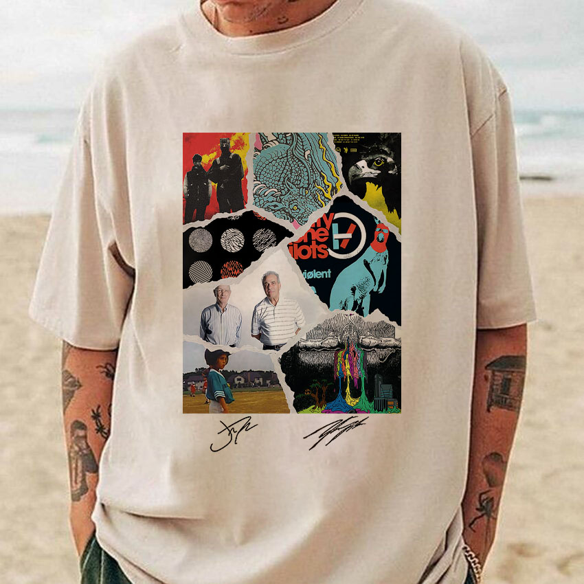 Twenty One Pilots Albums New Version TShirt-Men