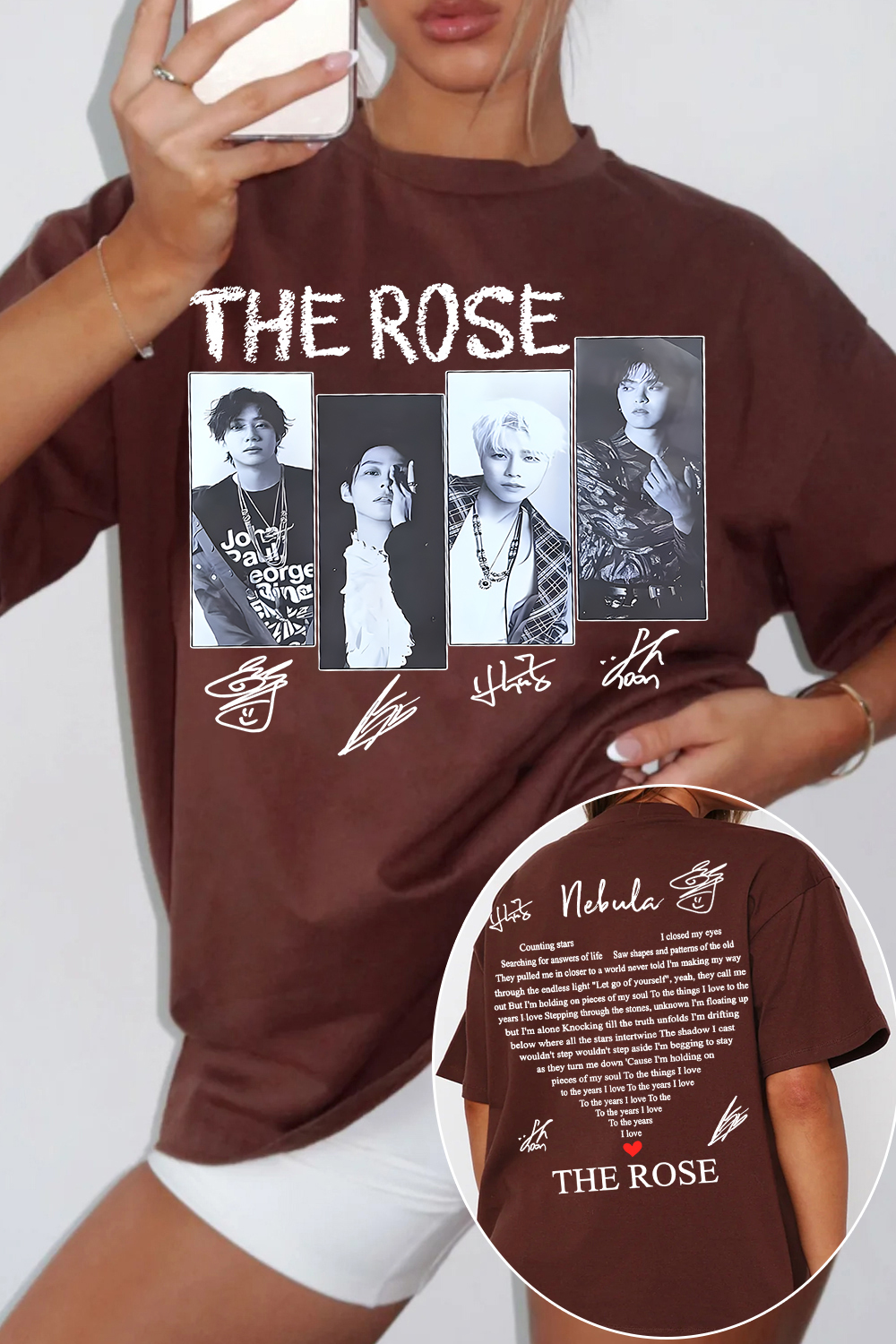 The Rose🥰 tee