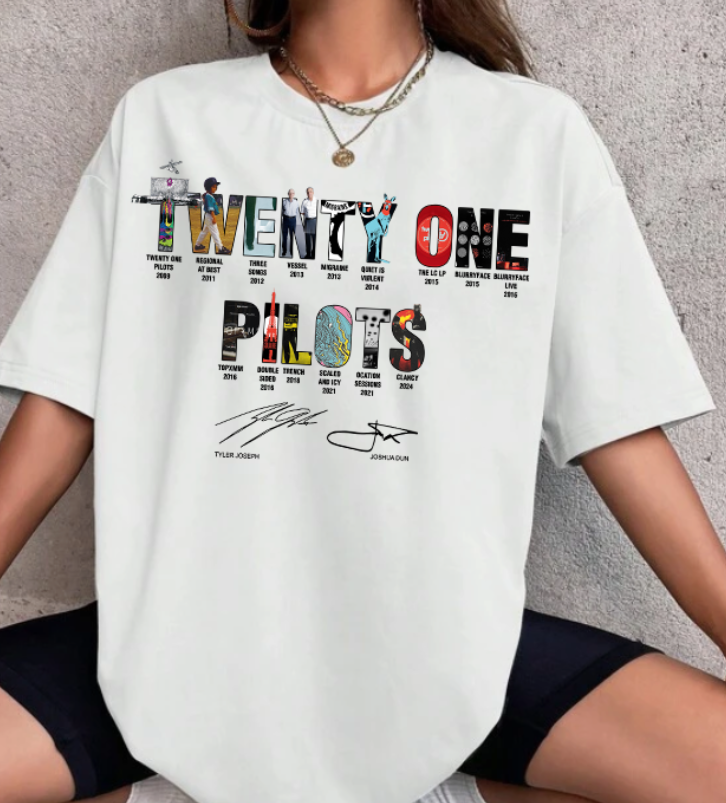 Twenty One Pilots Albums Shirt