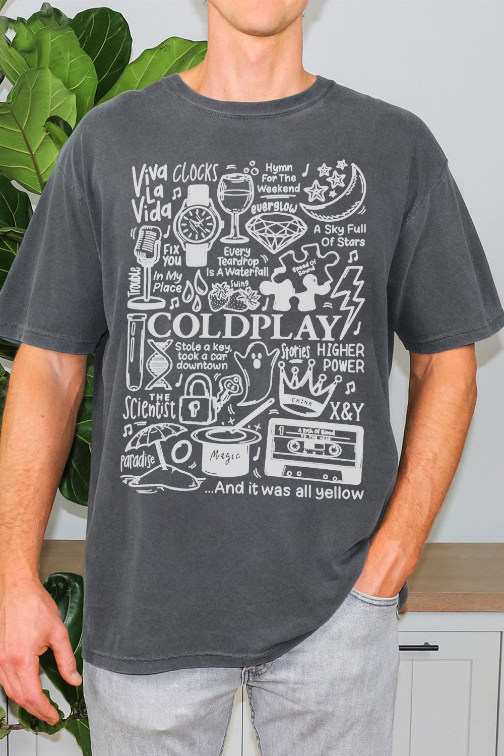 coldplay  shirt