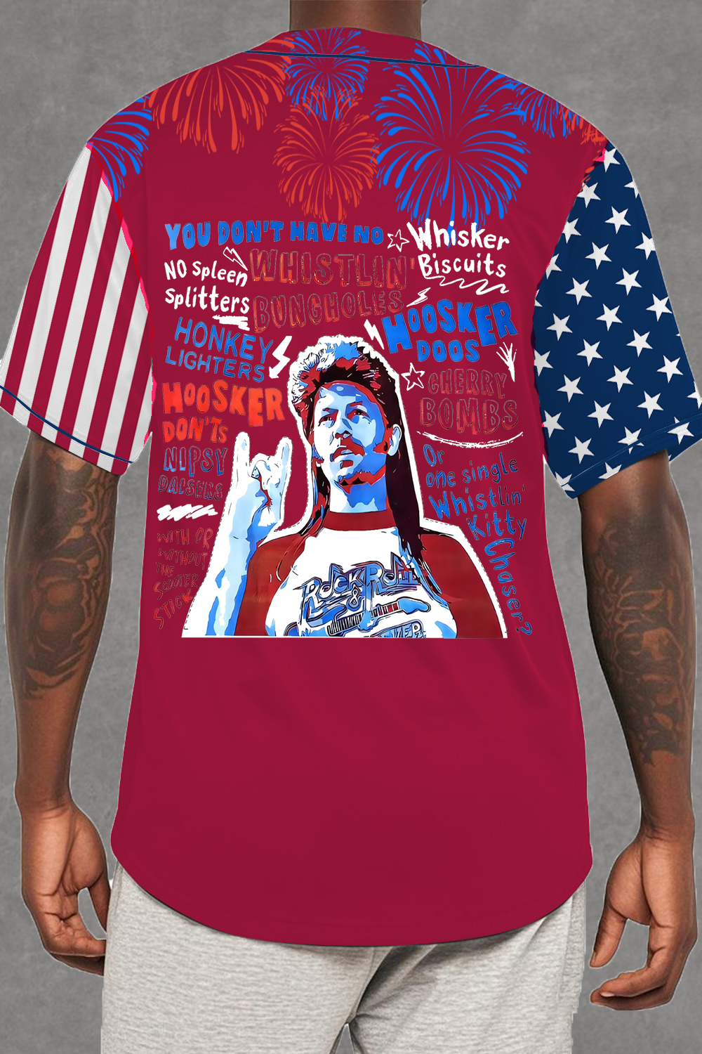 Joe Dirt Mericaaa  Jersey