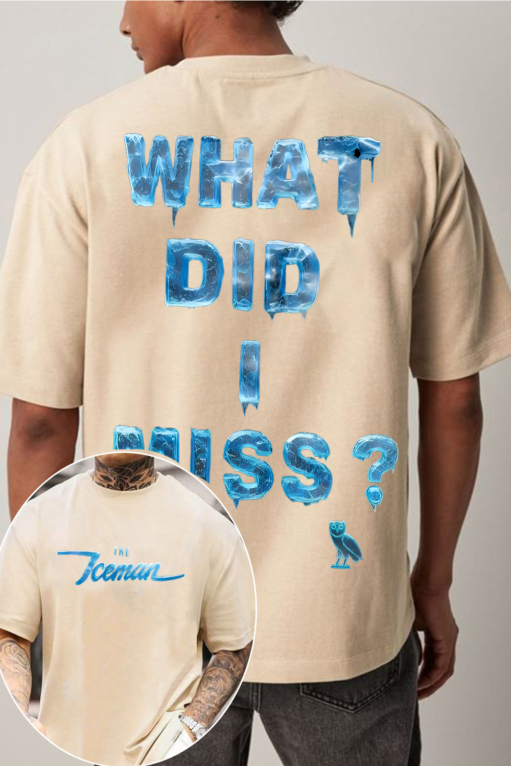 “The Iceman” Drake’s album 🎶❤️shirt