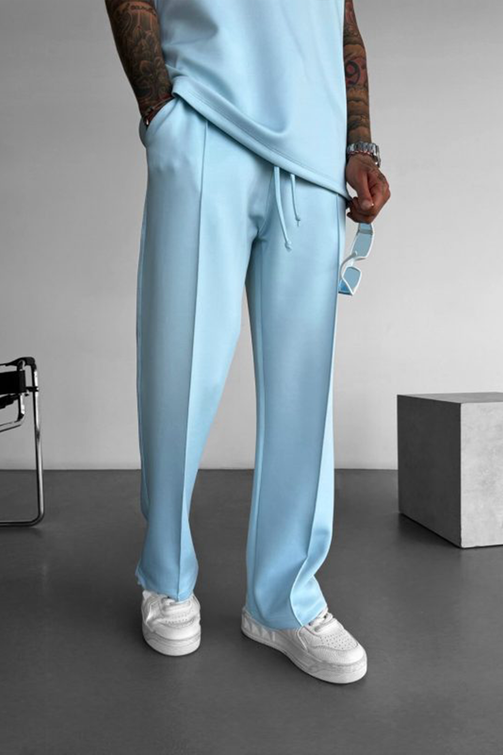 Four Seasons Loose Straight Sports Casual Pants