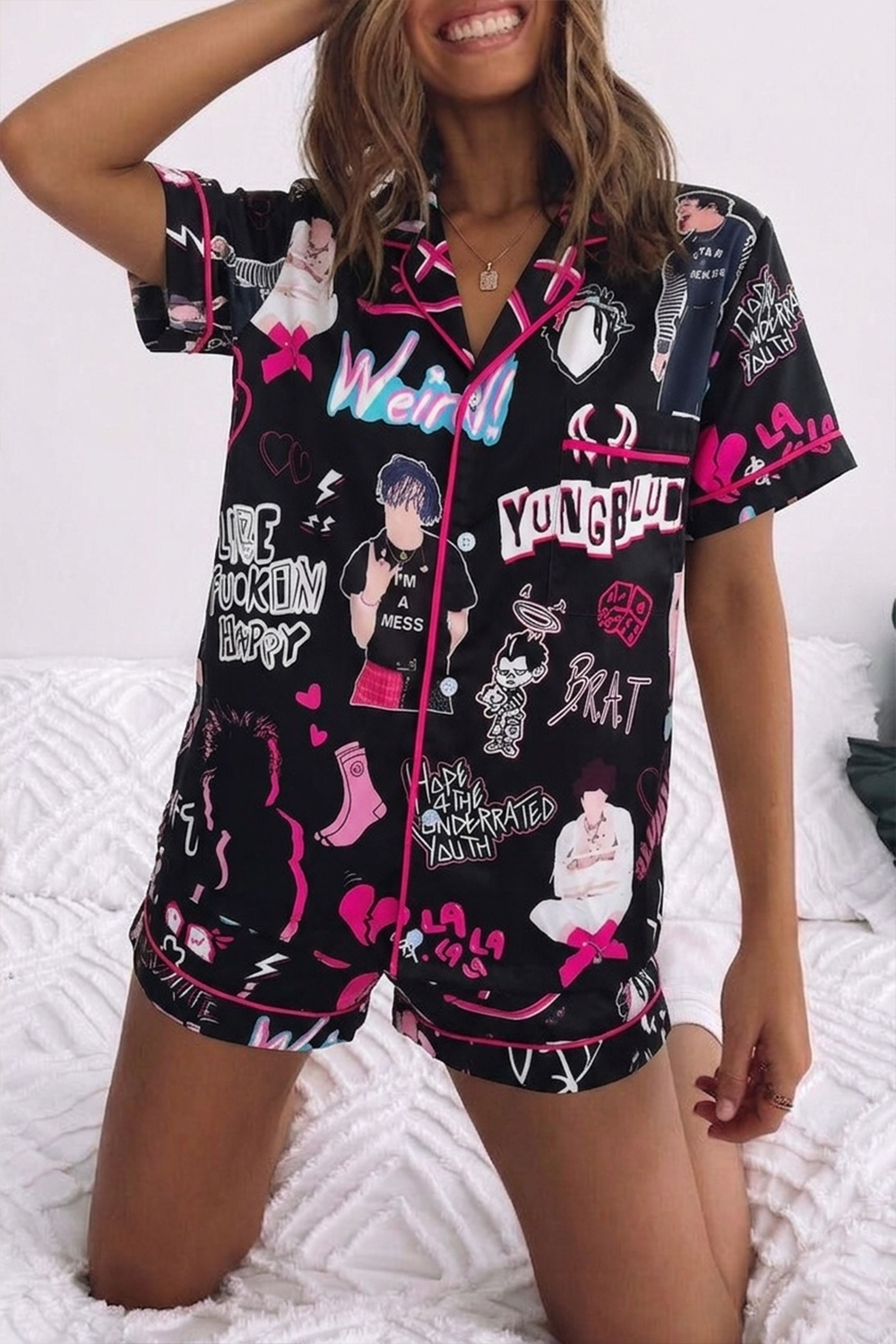 Yungblud Fans Pajamas