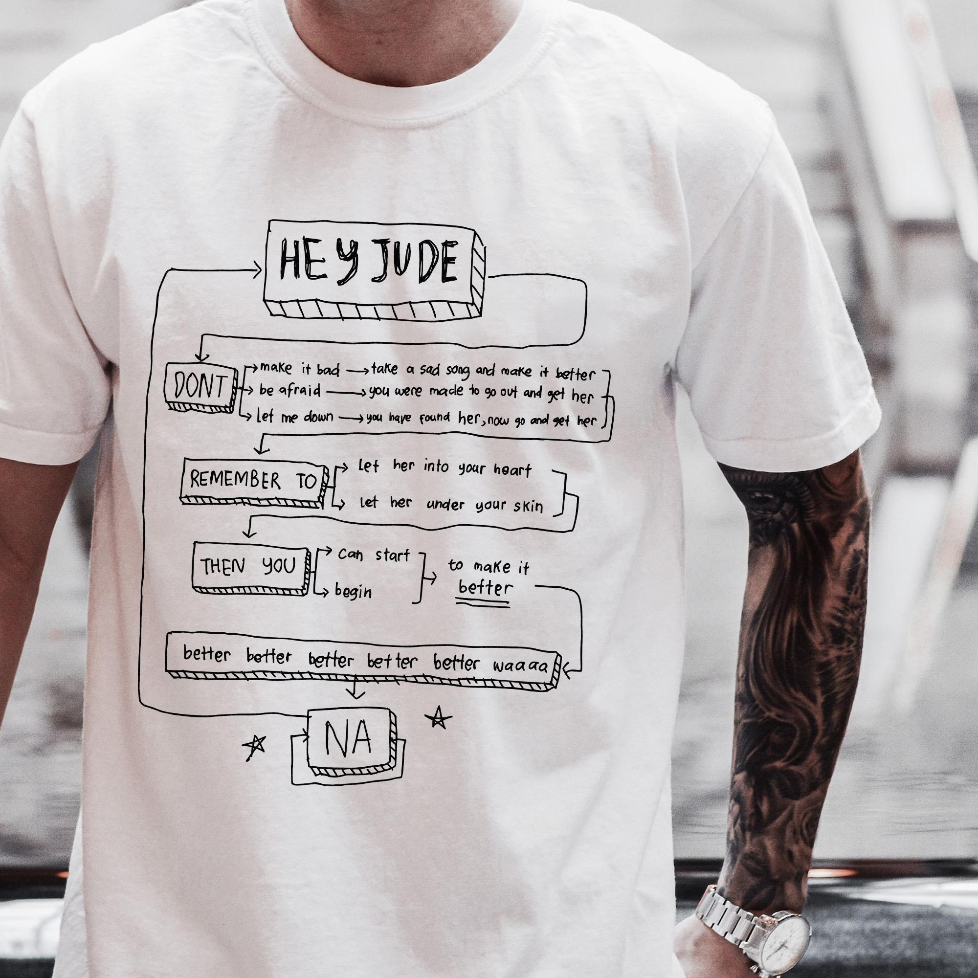 Hey Jude �C The Beatles Vintage Shirt