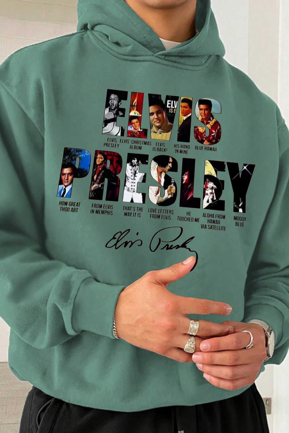 Love My E men's hoodie