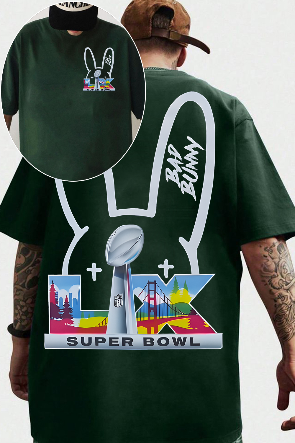 Superbowl 2026 Bad Bunny 🐰 Fan Shirt