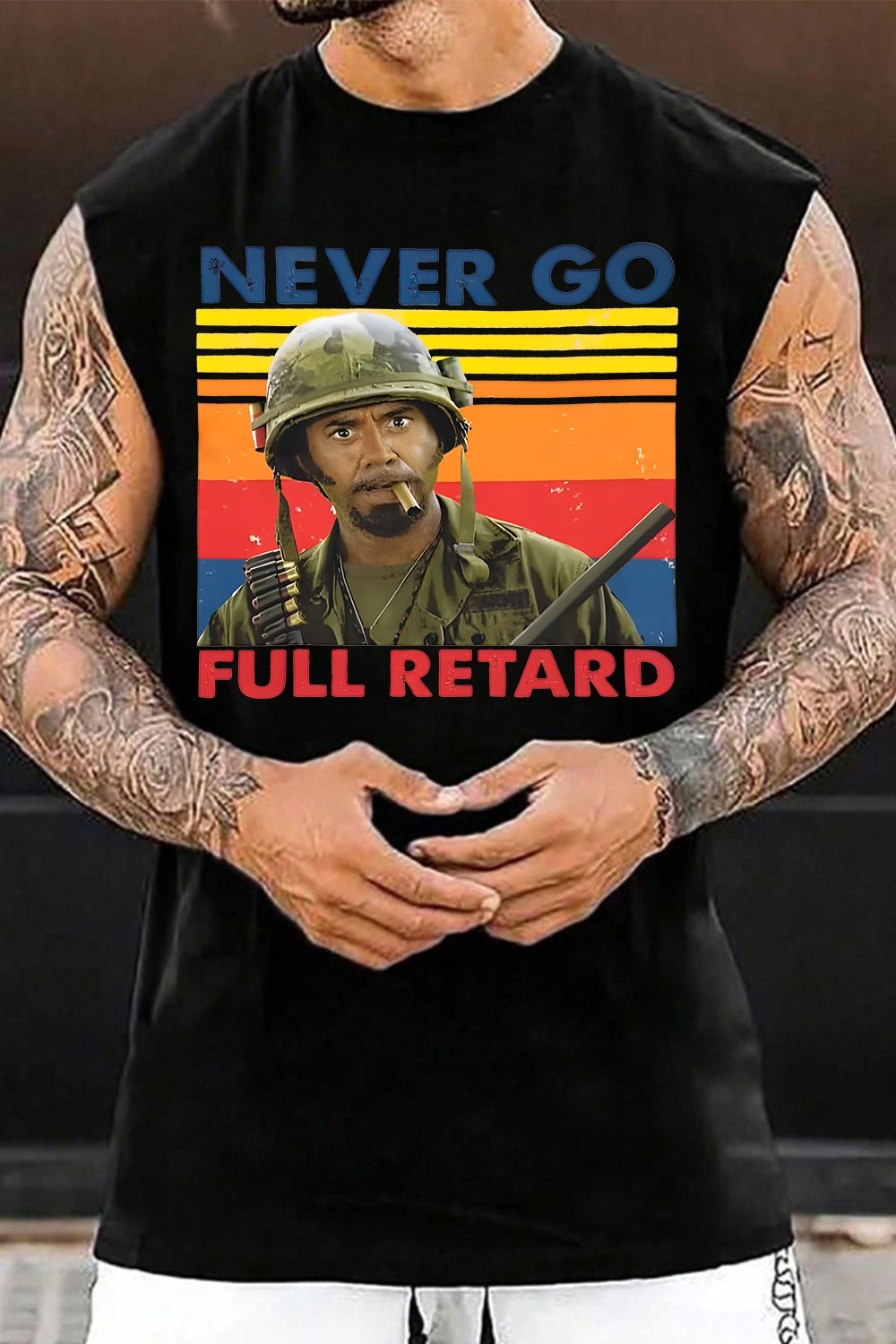 Nevergofullreterrrd Men Tank