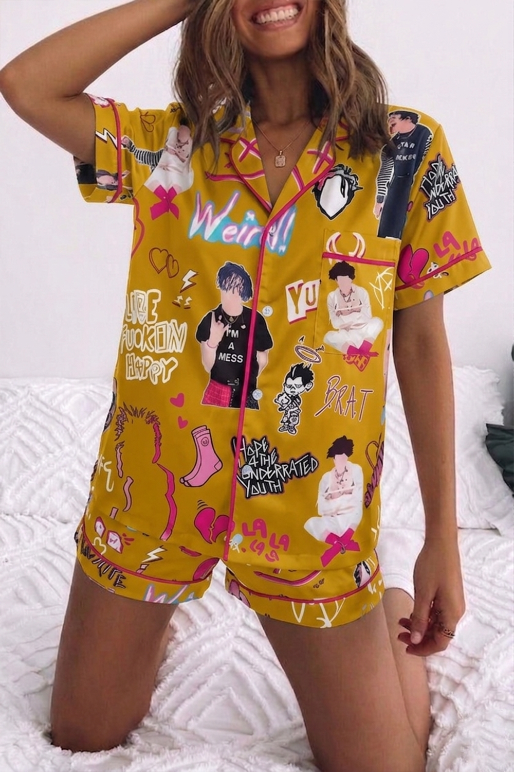 Yungblud Fans Pajamas