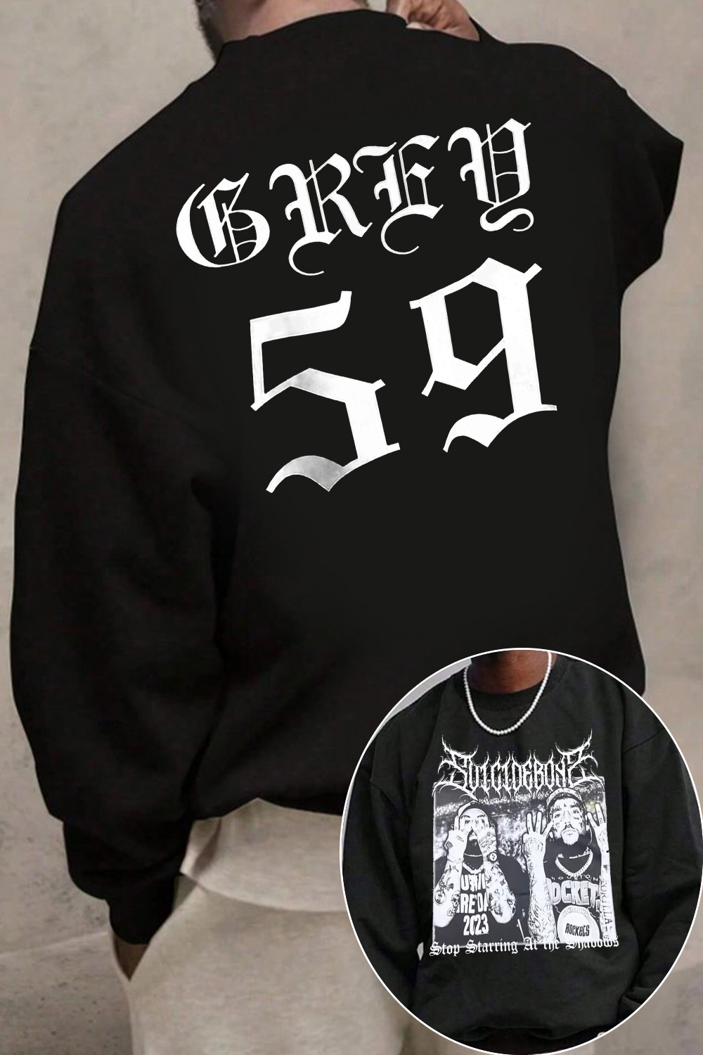 G59 uicideboyslyrics Men Sweatshirt