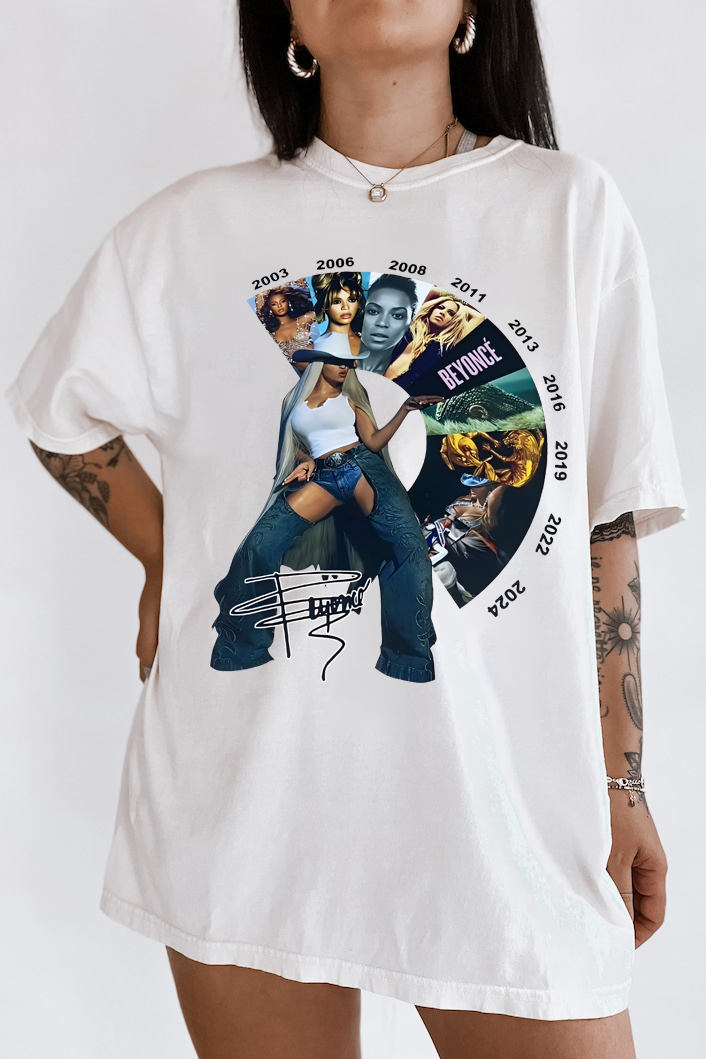 Beyonc�� Carter Cowboy Tour Album Tee For Women