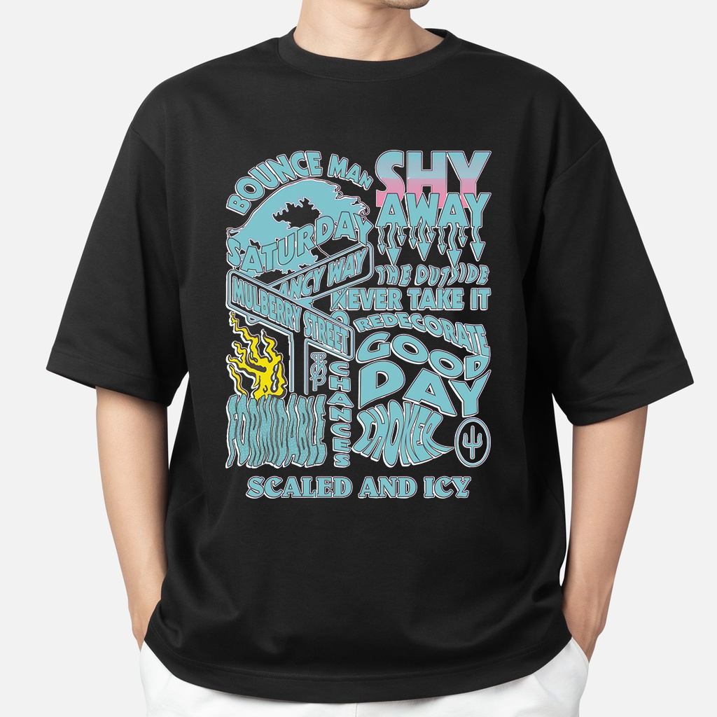TWENTY ONE PILOTS – SCALED AND ICY shirt-MEN