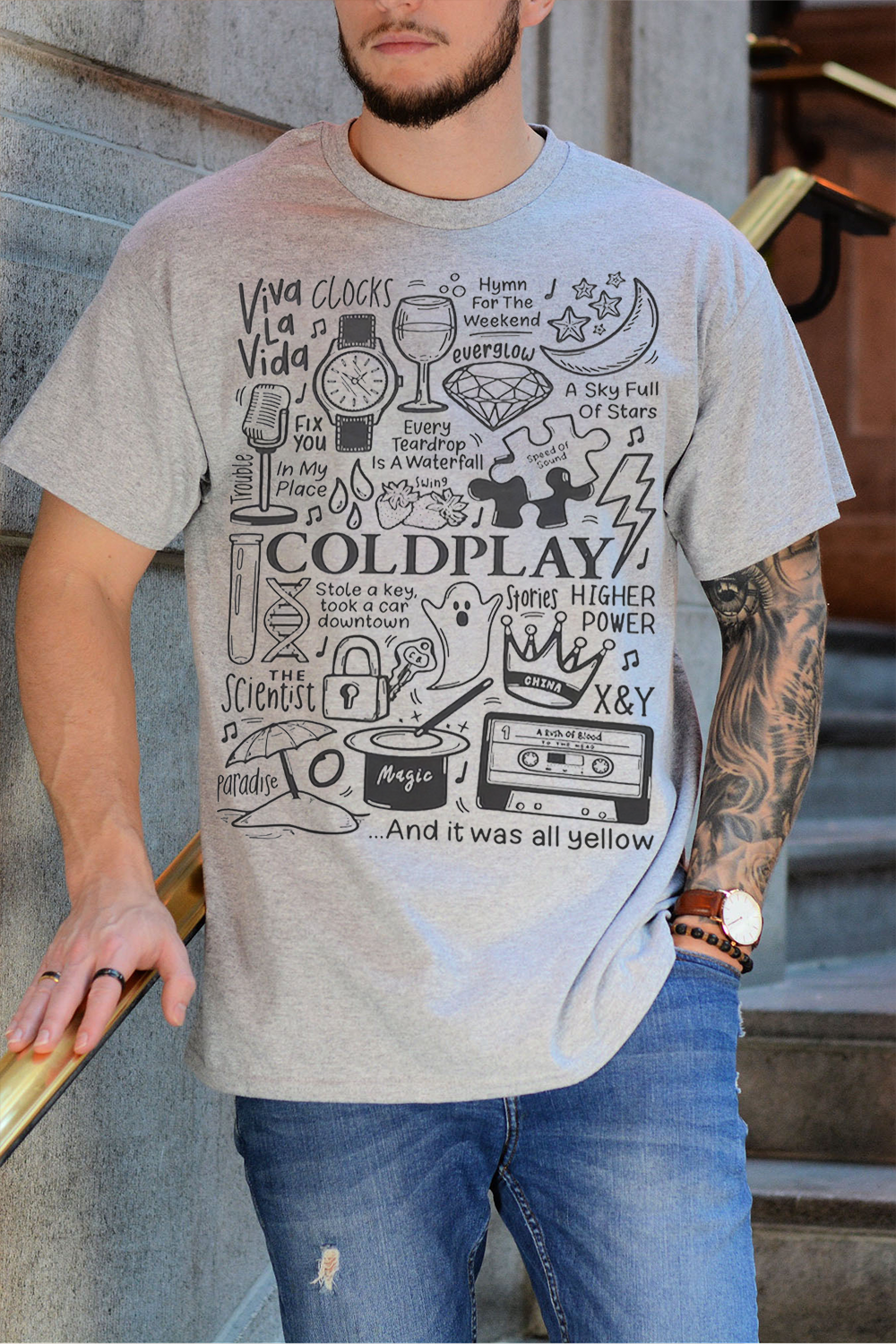 coldplay  shirt