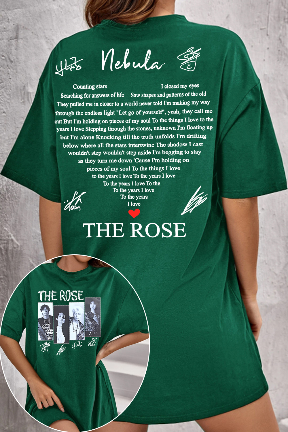 The Rose🥰 tee