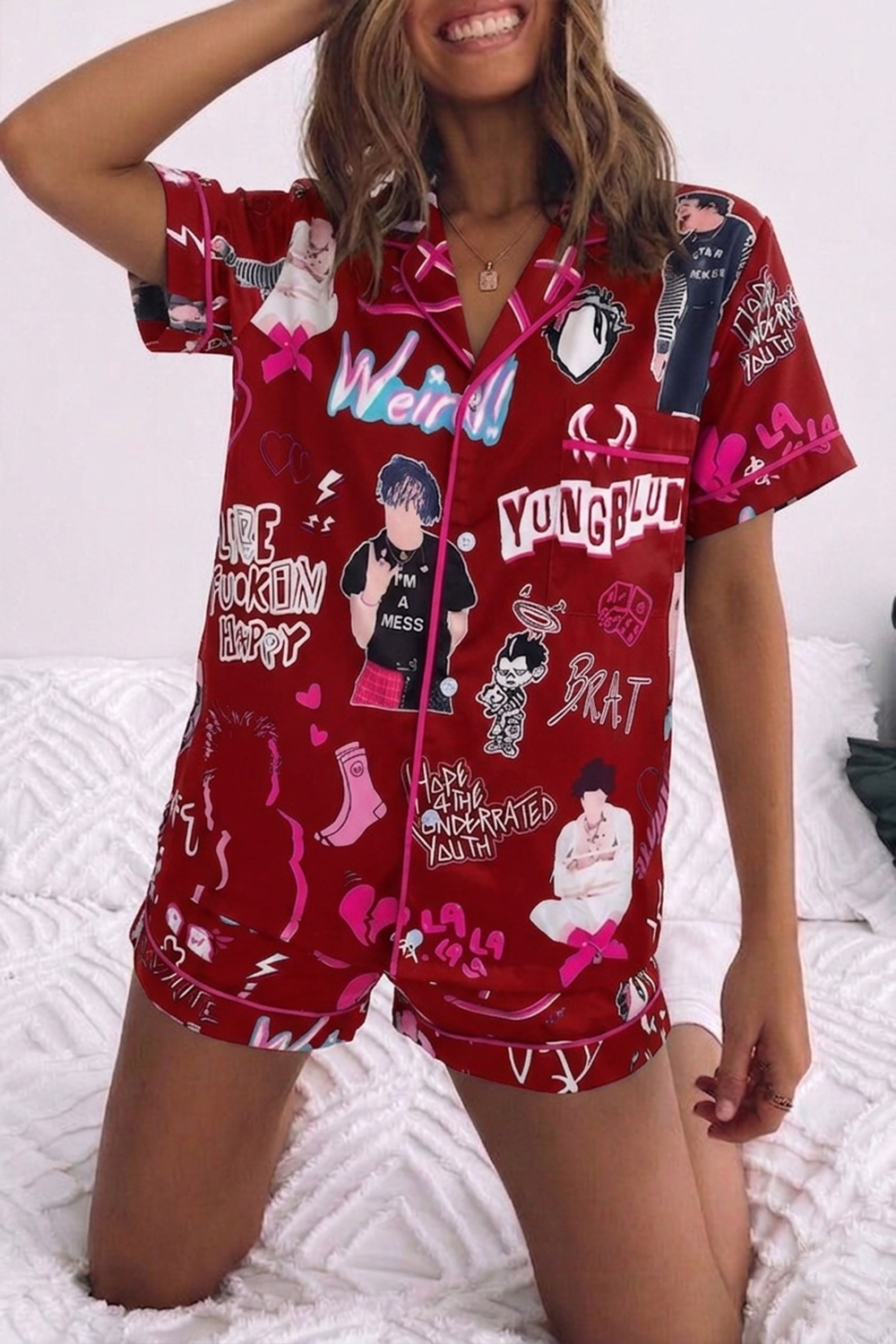 Yungblud Fans Pajamas