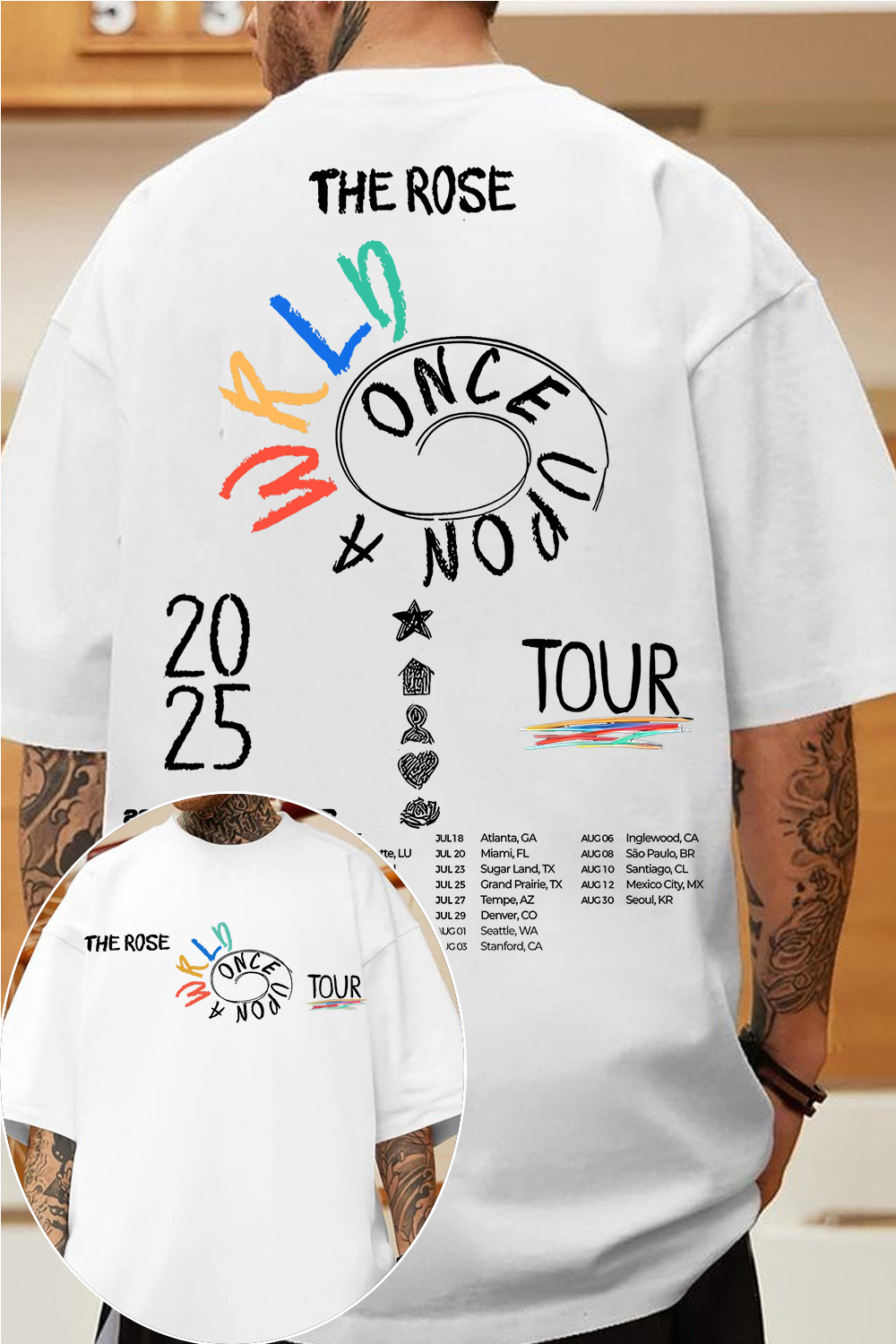 The Rose Band  shirt