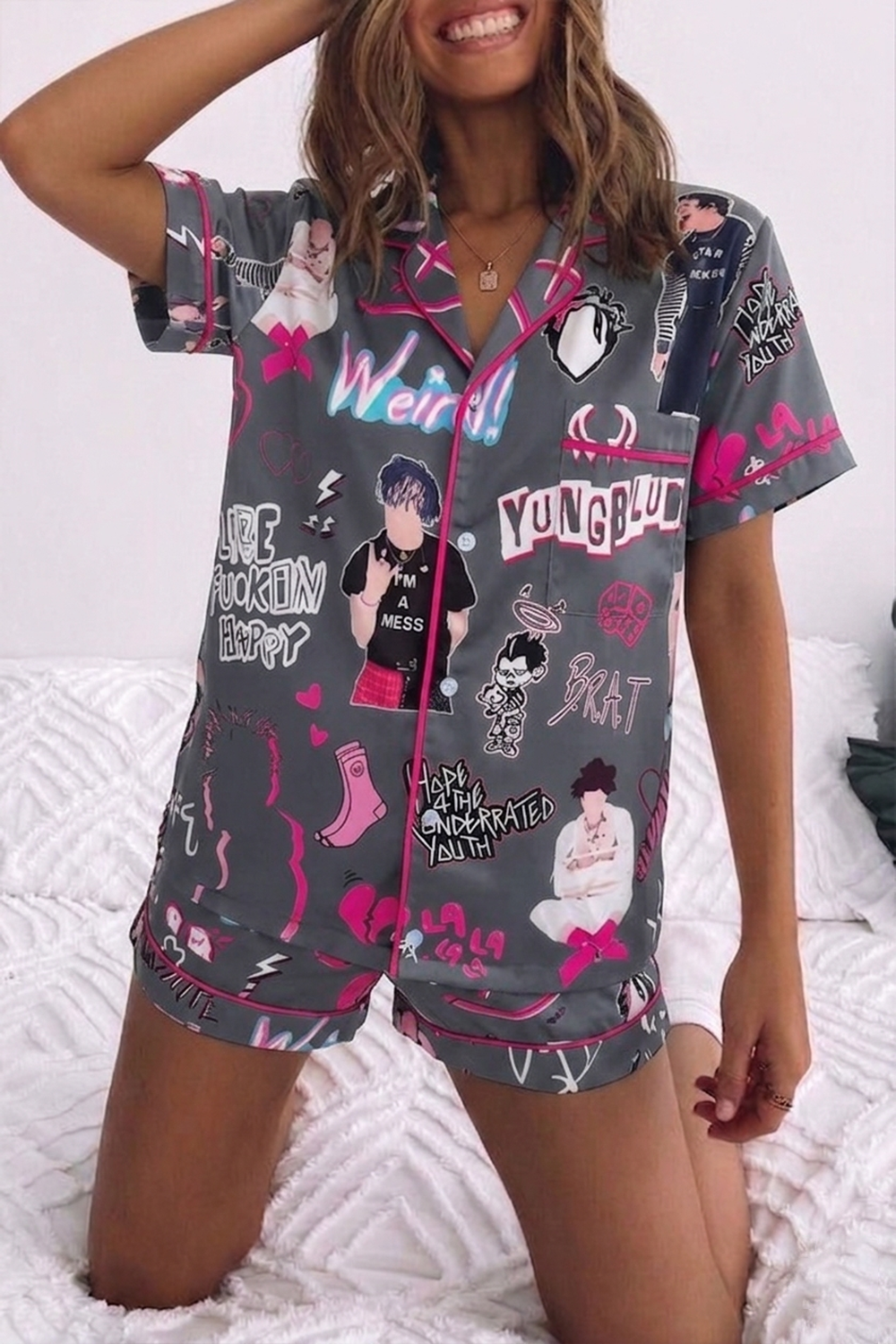 Yungblud Fans Pajamas