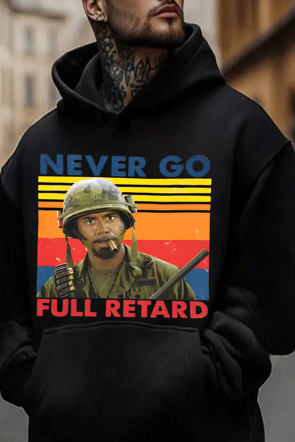 Nevergofullreterrrd Men's Hoodie
