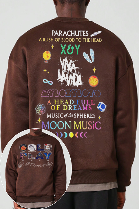 Coldplay shirt Both Side Sweatshirt